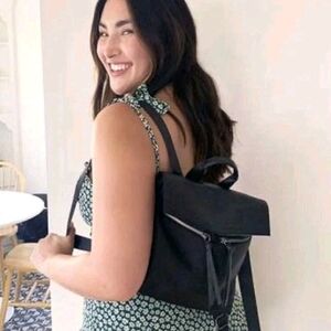 Botkier New York Mini Trigger Backpack Black NWT